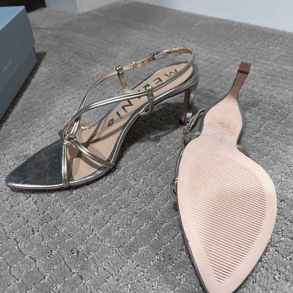 Antonia Melani Silver Heels - Picture 4 of 5